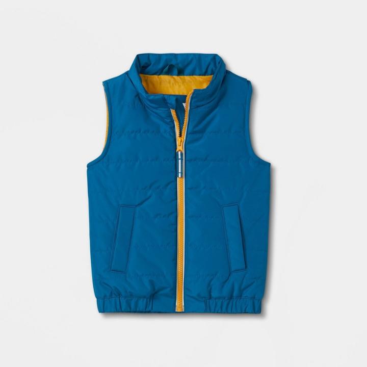 Toddler Puffer Vest - Cat & Jack Green