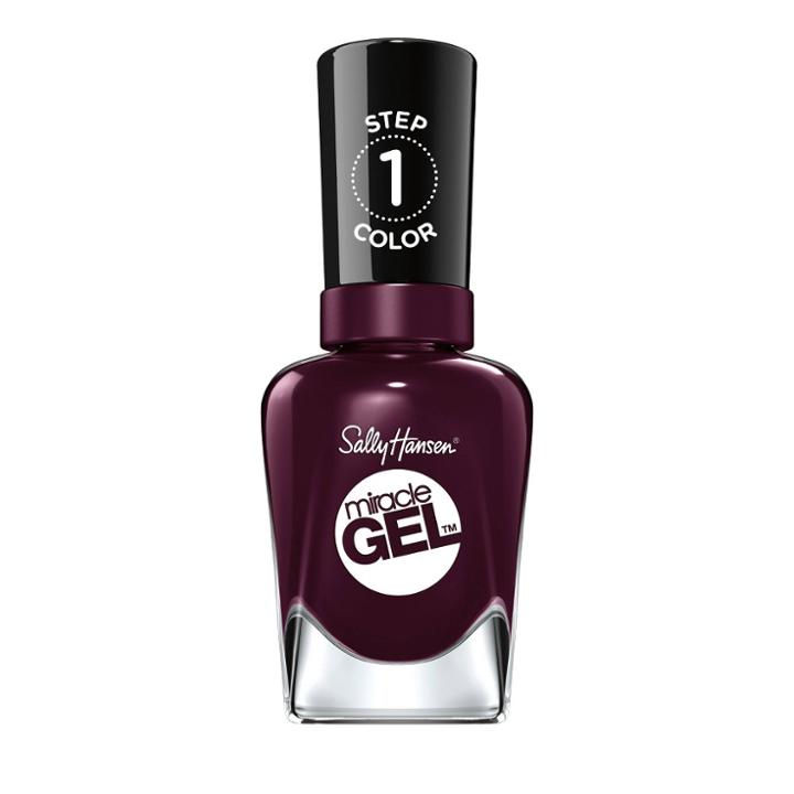 Sally Hansen Miracle Gel Nail Polish - 492 Cabernet With Bae