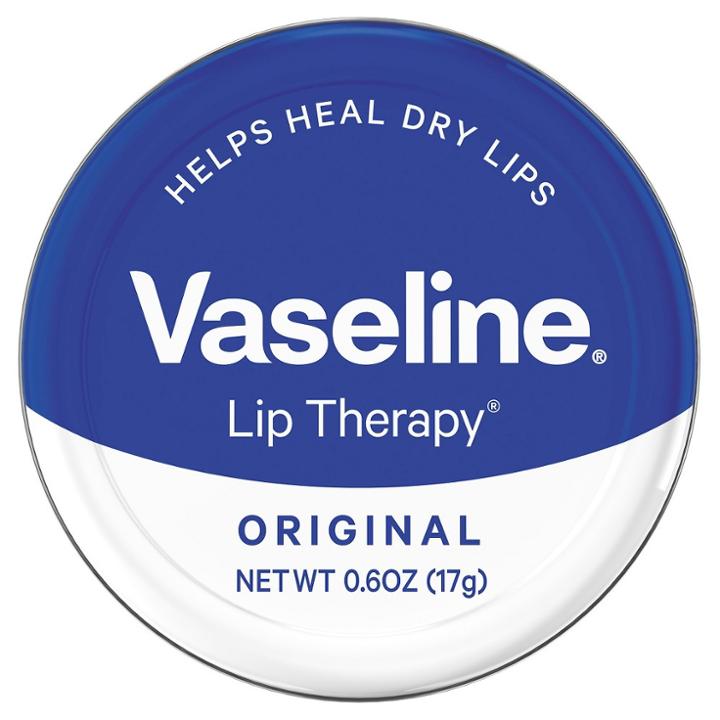 Vaseline Lip Therapy Original Lip Balm Tin