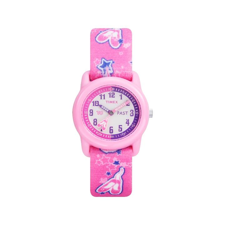 Kid's Timex Watch With Ballerina Strap - Pink T7b1519j, Girl's