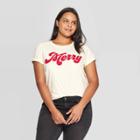 Grayson Threads Women's Merry Plus Short Sleeve T-shirt (juniors') - Light Beige
