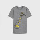 Boys' Alien Graphic Short Sleeve T-shirt - Cat & Jack Gray