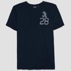Junk Food Men's Mickey Mouse 28 Short Sleeve T-shirt - Navy Blue