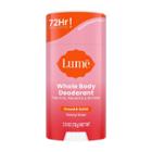 Lume Whole Body Smooth Solid Deodorant Stick - Peony Rose
