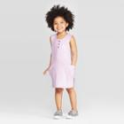 Toddler Girls' 'stay Cool' Shift Dress - Art Class Purple