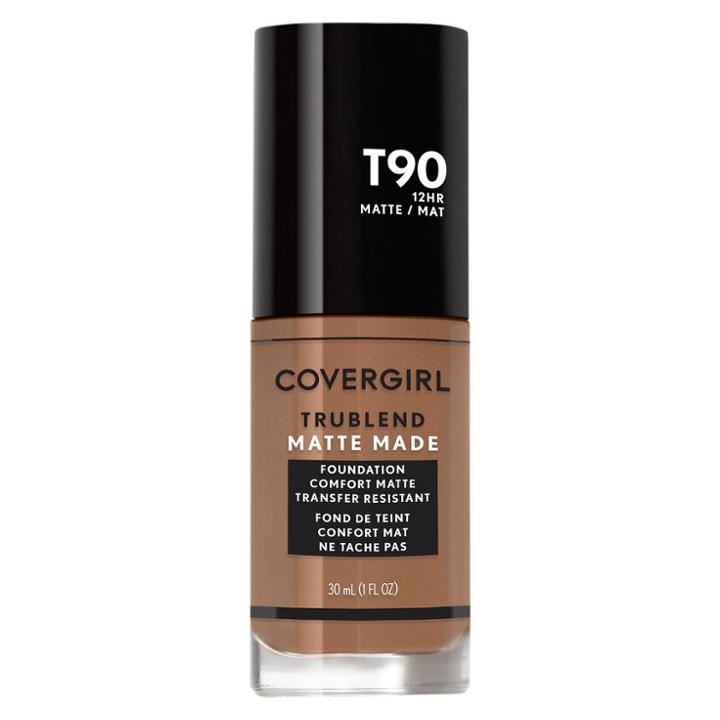 Covergirl Trublend Matte Made Foundation T90 Tawny