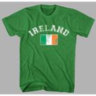 Ev St Patrick Men's Ireland Flag Short Sleeve Graphic T-shirt - Green S, Men's,