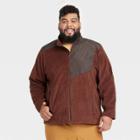 Men's Big & Tall Polartec Fleece Jacket - All In Motion Brown