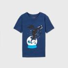 Boys' Dragon Graphic Short Sleeve T-shirt - Cat & Jack Blue