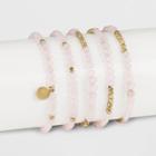 Labradorite Bracelet - Universal Thread Pink/gold,