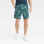 Men's Hybrid Shorts - All In Motion Turquoise Blue