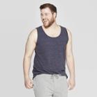 Men's Tall Scoop Neck Tank Top - Goodfellow & Co Federal Blue