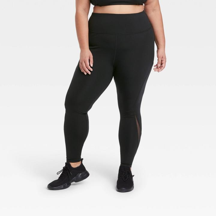 Women's Plus Size Sculpt 7/8 Leggings 25.75 - All In Motion Black