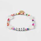 Love With Hearts Stretch Bracelet - Little Words Project