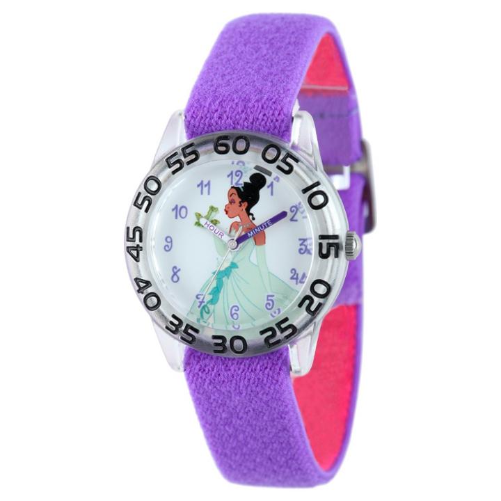 Girls' Disney Tiana Plastic Watch - Purple
