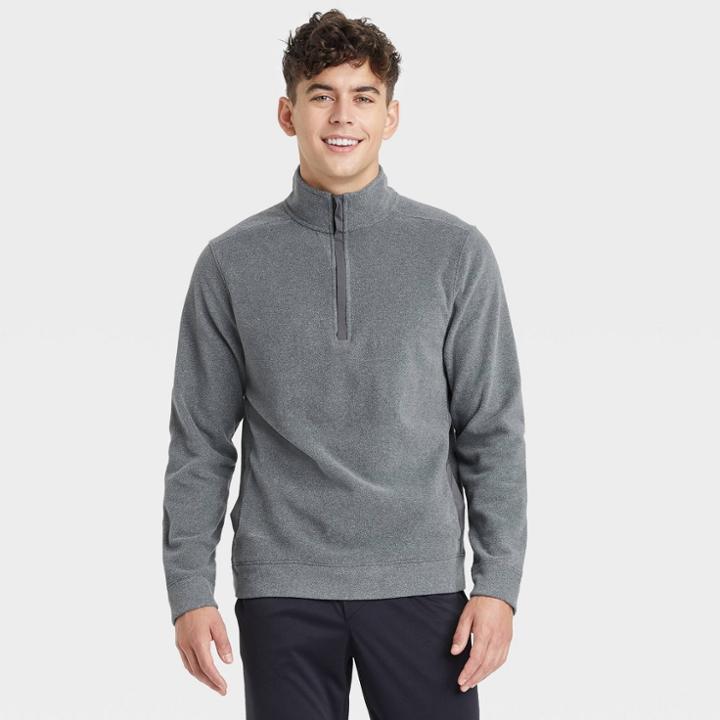 All In Motion Men's Microfleece Pullover Sweatshirts - All In