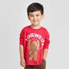 Toddler Boys' Star Wars Long Sleeve T-shirt - Red