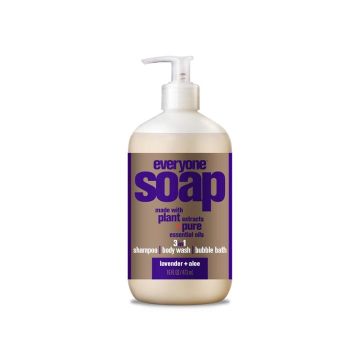 Everyone Lavender & Aloe 3-in-1 Body Wash