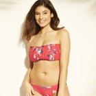 Women's Bandeau Bikini Top - Kona Sol Bermuda Coral D/dd, Pink