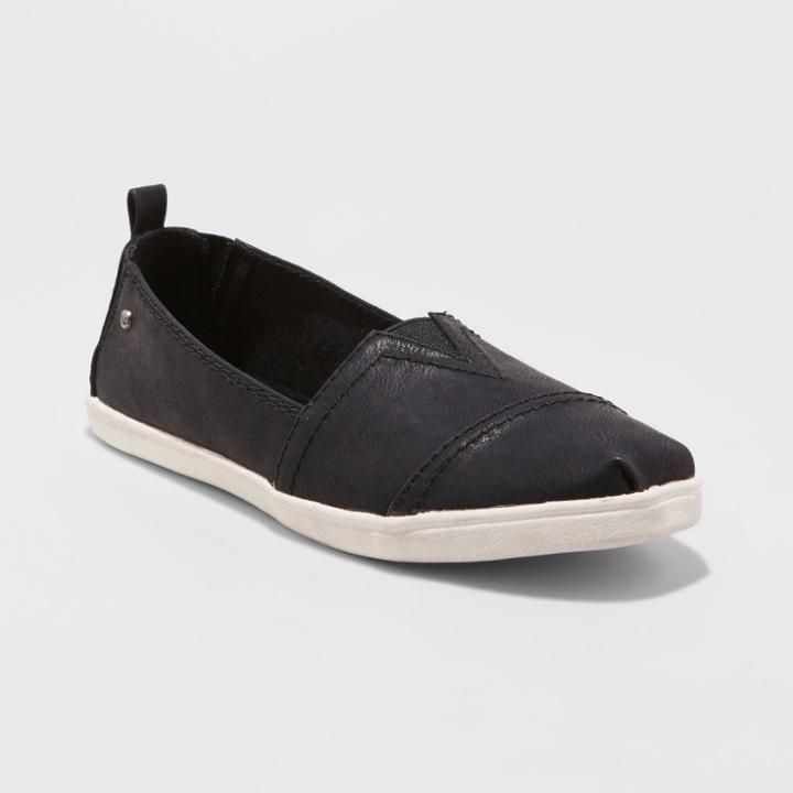 Women's Mad Love Lilliana Slip On Canvas Sneakers - Black