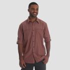 Wrangler Men's Outdoor Long Sleeve Eddie Shirt - Redwood