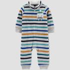 Baby Boys' Walrus Striped Rompers - Just One You Made By Carter's Newborn