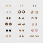 Target Eighteen Pack With Elephant, Infinity And Stone Studs Earring