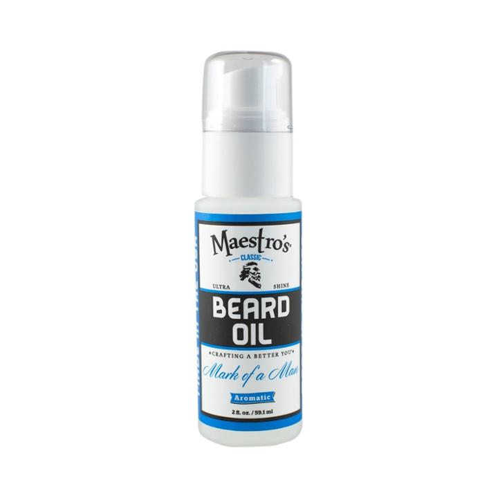 Maestro's Classic Maestro's Mark Of A Man Aromatic Beard Oil