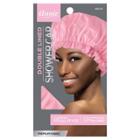 Annie International Annie Deluxe Double Lined Shower Cap, Pink
