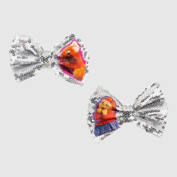 Girls' Disney Turning Red 2pk Barrettes Hair Clip