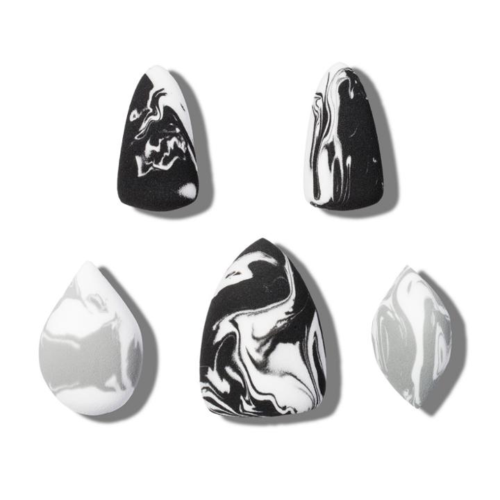 Sonia Kashuk Multisize Latex-free Makeup Blender Sponge - Marble - 5pk, Adult Unisex