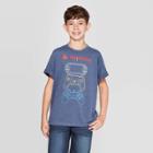 Sony Boys' Playstation Controllers Short Sleeve T-shirt - Navy