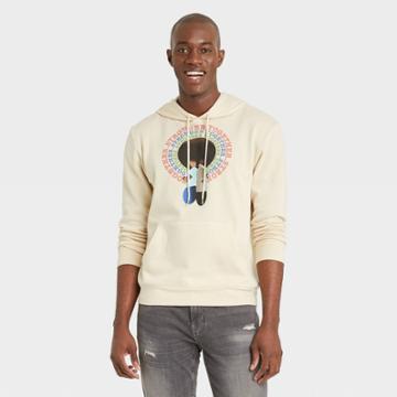 Ev Black History Month Black History Month Men's 'stronger Together' Hooded Sweatshirt - Beige