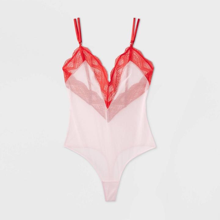 Women's Unlined Bodysuit - Auden Red