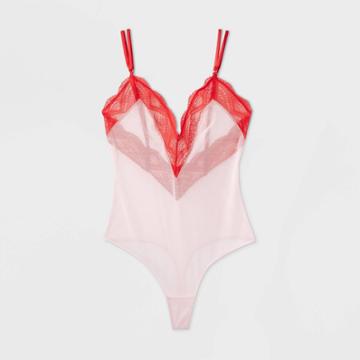 Women's Unlined Bodysuit - Auden Red