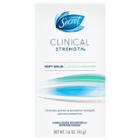 Secret Clinical Strength Sensitive Unscented Soft Solid Antiperspirant And Deodorant