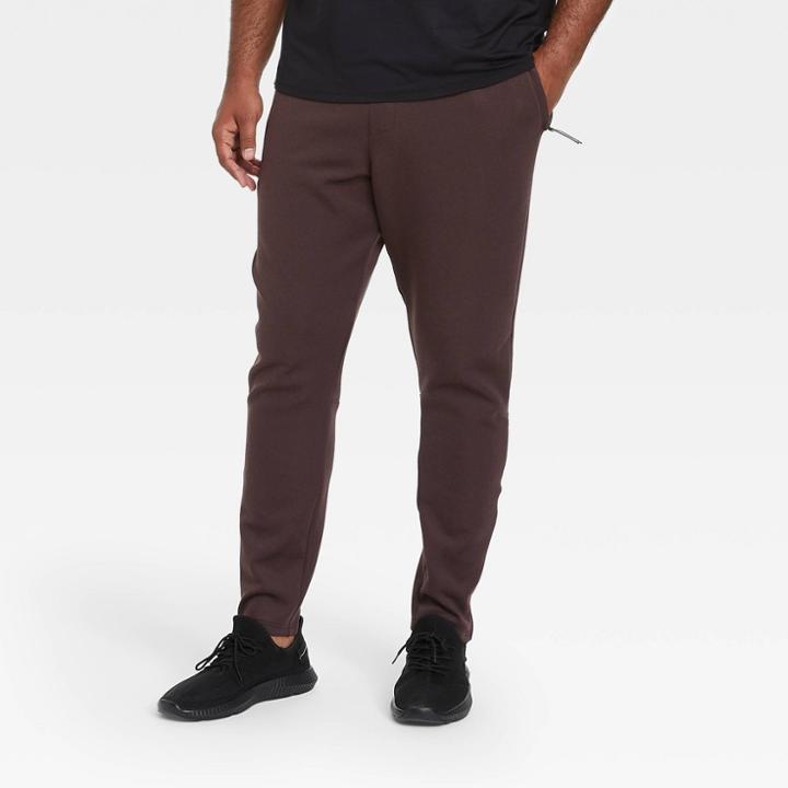 Men's Big & Tall Tech Fleece Jogger Pants - All In Motion Dark Berry Xxxl, Dark Pink