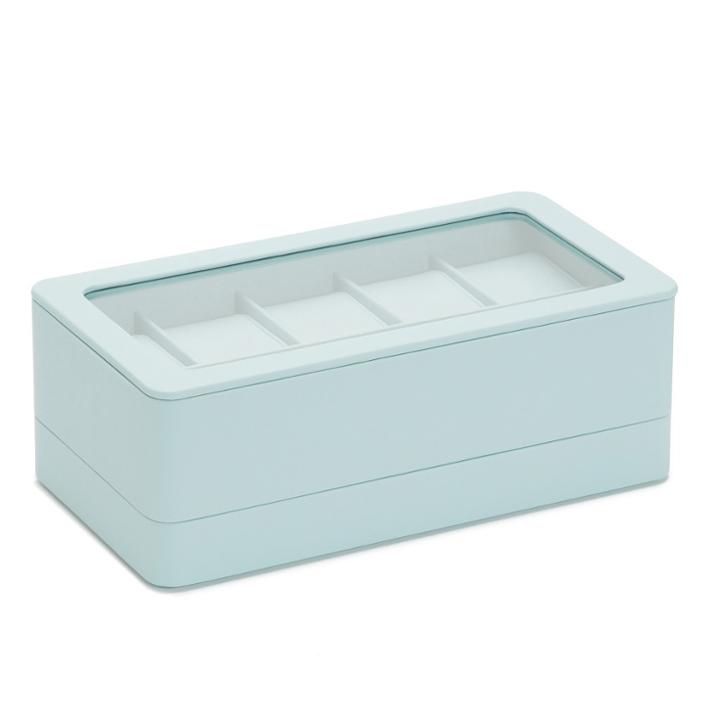 Wolf Watch Box With Strap Tray For Apple Watch - Aqua, Adult Unisex, Size: