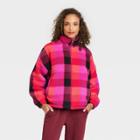 Women's Fleece Zip-up Sweatshirt - A New Day Pink