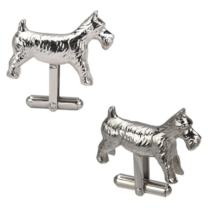 Men's Hasbro Monopoly Casted Stainless Steel Scotty Dog Cufflinks