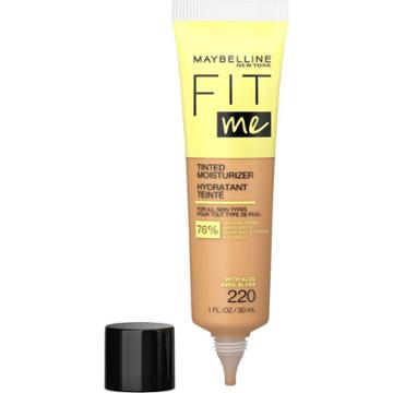 Maybelline Fit Me Tinted Moisturizer Natural Coverage Face Makeup - 220