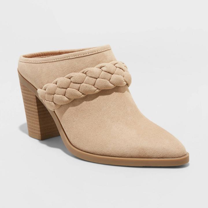 Women's Avis Heels - Universal Thread Taupe