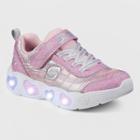 Girls' S Sport By Skechers Jaelyn Light-up Apparel Sneakers - Pink