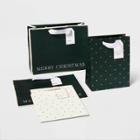 Sugar Paper Green Gift Bag Set 2cub, 2 Vogue -