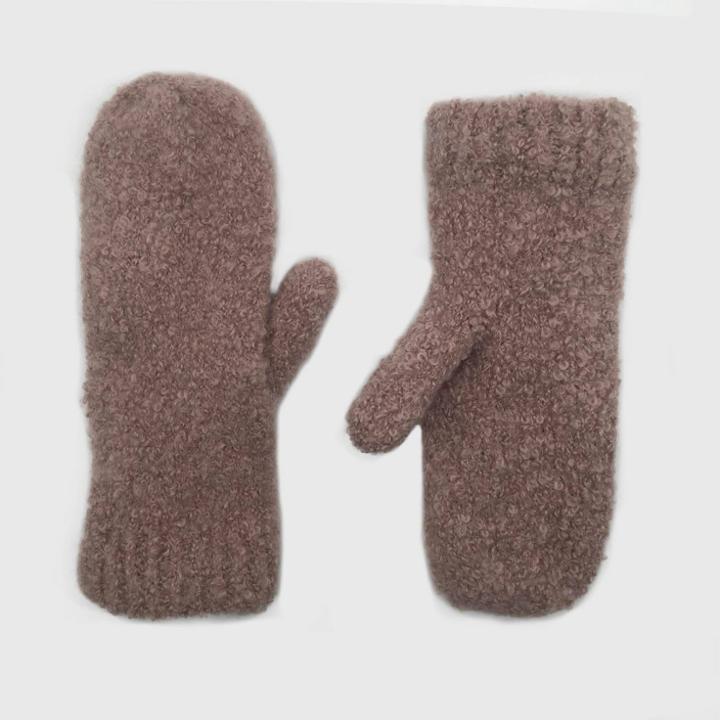 Women's Sherpa Mittens - Universal Thread Pink One Size, Women's