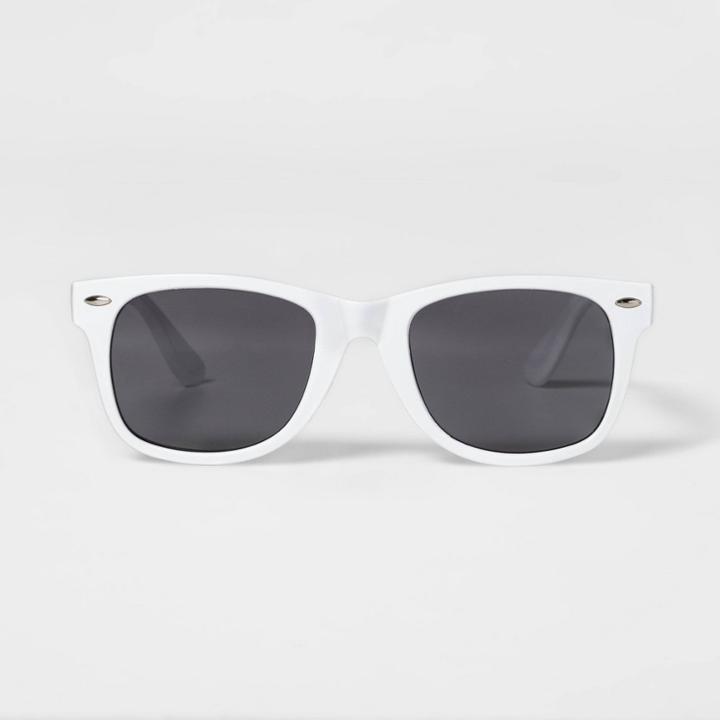 Surf Sunglasses - Sun Squad White, Adult Unisex