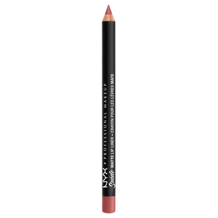 Nyx Professional Makeup Suede Matte Velvet Smooth Lip Liner - Vegan Formula - Brunch