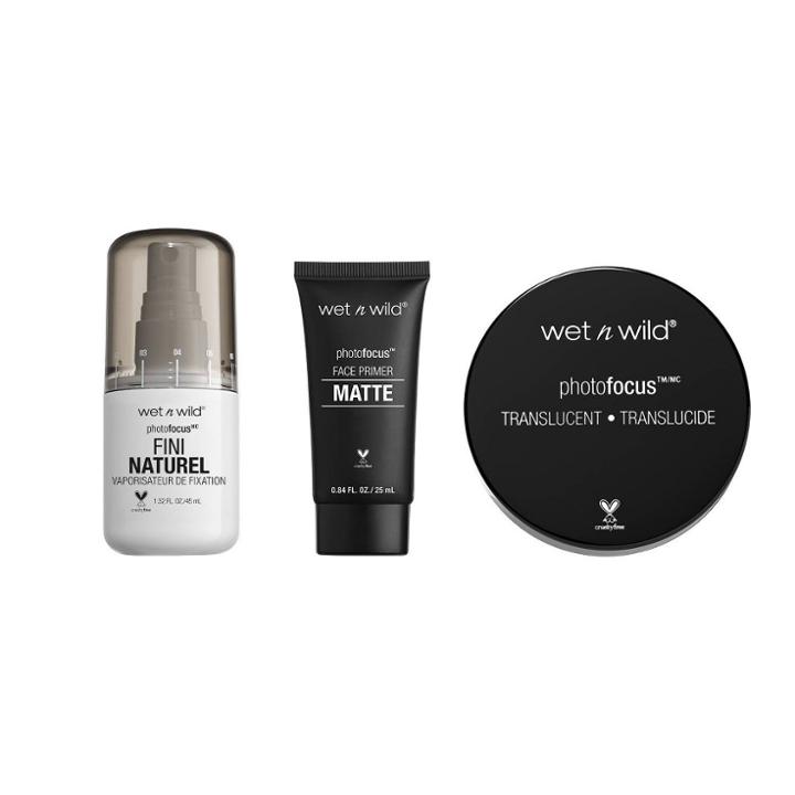 Wet N Wild Prime Focus Primer & Set Bundle