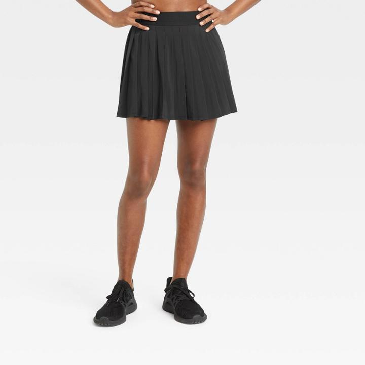 Women's Flex Pleated Skorts - All In Motion Black