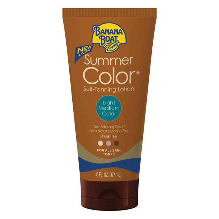 Banana Boat Summer Color Self-tanning Lotion - Light/medium